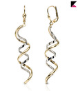 Kiara Enchanting Swirl Design Silver Earrings