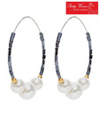 Pretty Woman Glamorous Round Earrings
