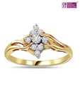 Surat Diamond Gold & Diamond Dazzling Ring