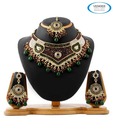 Vendee AD Studded Alluring Traditional Design Necklace Set