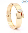 Vendee Creative Austrian Diamond Metal Bangle