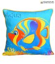 Swayam Set Of 2 Digital Print Fish Kids Cushion Covers