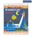 STAEDTLER Luna Double - Sided Water Soluble Color Pencils (3 packs of 12 - 24 Colors each)