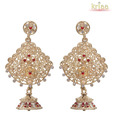 Kriaa Ravishing Red Earrings