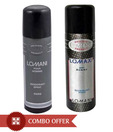 Lomani Men Body Spray (Lomax, Men) Pack of 2-Each 200 ml