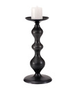 Live n Style Antique Black Decorative Large Candle Holder