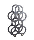 Live n Style Artistic Iron Wine Rack