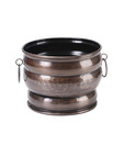 Live n Style Medium Copper Touch Iron Planter