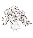 Live n Style Leafy Iron Wall Decor