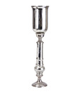 Live n Style Classy Aluminium & Glass Candle Holder