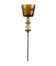 Live n Style Magnificent Iron & Stone Garden Stick