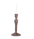 Live n Style Carved Aluminium Candle Holder