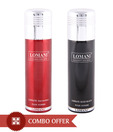 Lomani Pour Homme Deo (Boss Black, Declaration) Pack of 2 -Each 200 ml