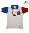 Lil Tomatoes Royal White Polo T-Shirt