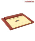 Leather Talks Brown Weekly Planner
