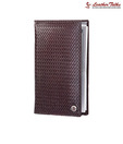 Leather Talks Cherry Writing Pad With Calculator