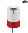 Lock & Lock Red Bynn Dustbin- 1.2L