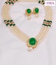 Nisa Pearls Angelic Necklace Set