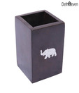 Delhi Seven Dark Brown Pen Holder