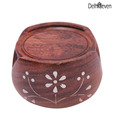 Delhi Seven Brown 6 Coaster Set With Holder