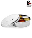Mosaic Stainless Steel Small Masala Box