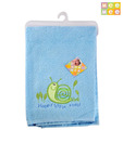 Mee Mee Blue Baby Towel W/Cute Snail Print For Kids