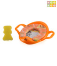 Mee Mee Baby Cushion Potty Seat With Handles-Orange