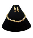 Ambar Designz Classy Pearls Adorned Necklace Set