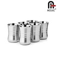 Mosaic Stainless Steel Tumbler-Fancy-Set Of 6