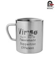 Mosaic Trendy Stainless Steel Zodiac Sign Virgo Mug