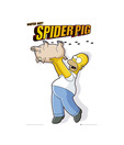 The Simpsons (Movie - Spiderpig) (15.7 x 19.6 Inches)