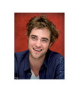 Robert Pattinson (Red) (15.7 x 19.6 Inches)