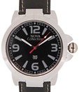 Nova Black Arabic & Index Hour Markers Watch