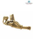 Craft Traditions Dhokra Relaxing Lady