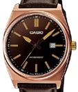 Casio Stylish Rose Gold & Brown  Watch