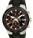 Casio Brown Dial Edifice Chrono Watch
