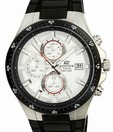 Casio Elegant White Edifice Chrono Watch