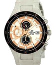 Casio Glamorous Rose Gold Edifice Chrono Watch