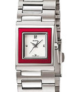 Casio Stylish Red Bezel Watch
