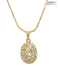 Niharikaa Pearls Vibrant CZ Necklace