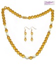 Niharikaa Pearls Crystal & Pearl Adorned Necklace Set