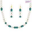 Niharikaa Adelina Pearl Set