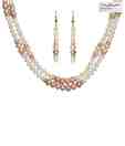 Niharikaa Elegant Pearl Set