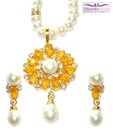 Niharikaa Pearls Radiant Necklace Set