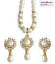 Niharikaa Pearls Royal Necklace Set