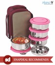 Nano 9 Insulated Lunch Box Set (4 Pcs)