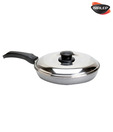 Nirlep 240 mm Induction Base Frying Pan With Lid