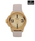 Omax Absolute Gold-White Watch