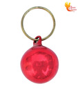 Phoenix Overseas Ball Collar Charm with Rattle Red