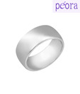 Peora Broad Sterling Silver Band Ring